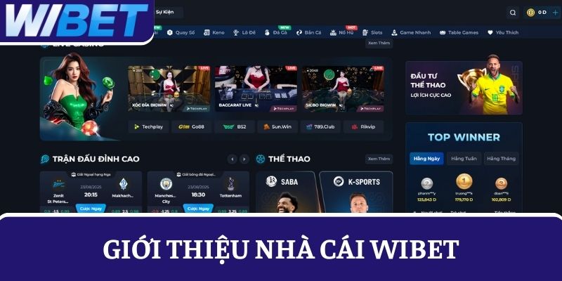Nhà cái uy tín hàng đầu Châu Á WIBET